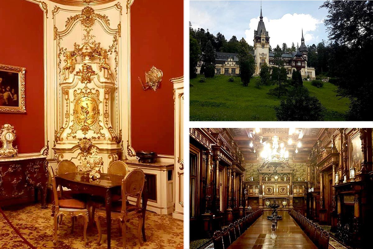 Schloss Peleș – wunderbare Ansichten